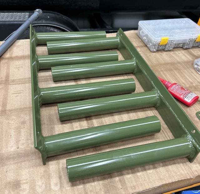 SeaArk 23 Degree Rail Rocket Tubes | Spread Em Planer Boards